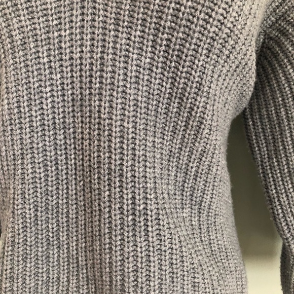 Peserico Tricot Gray Wool Blend Sweater Sz: L (44) - Picture 3 of 8